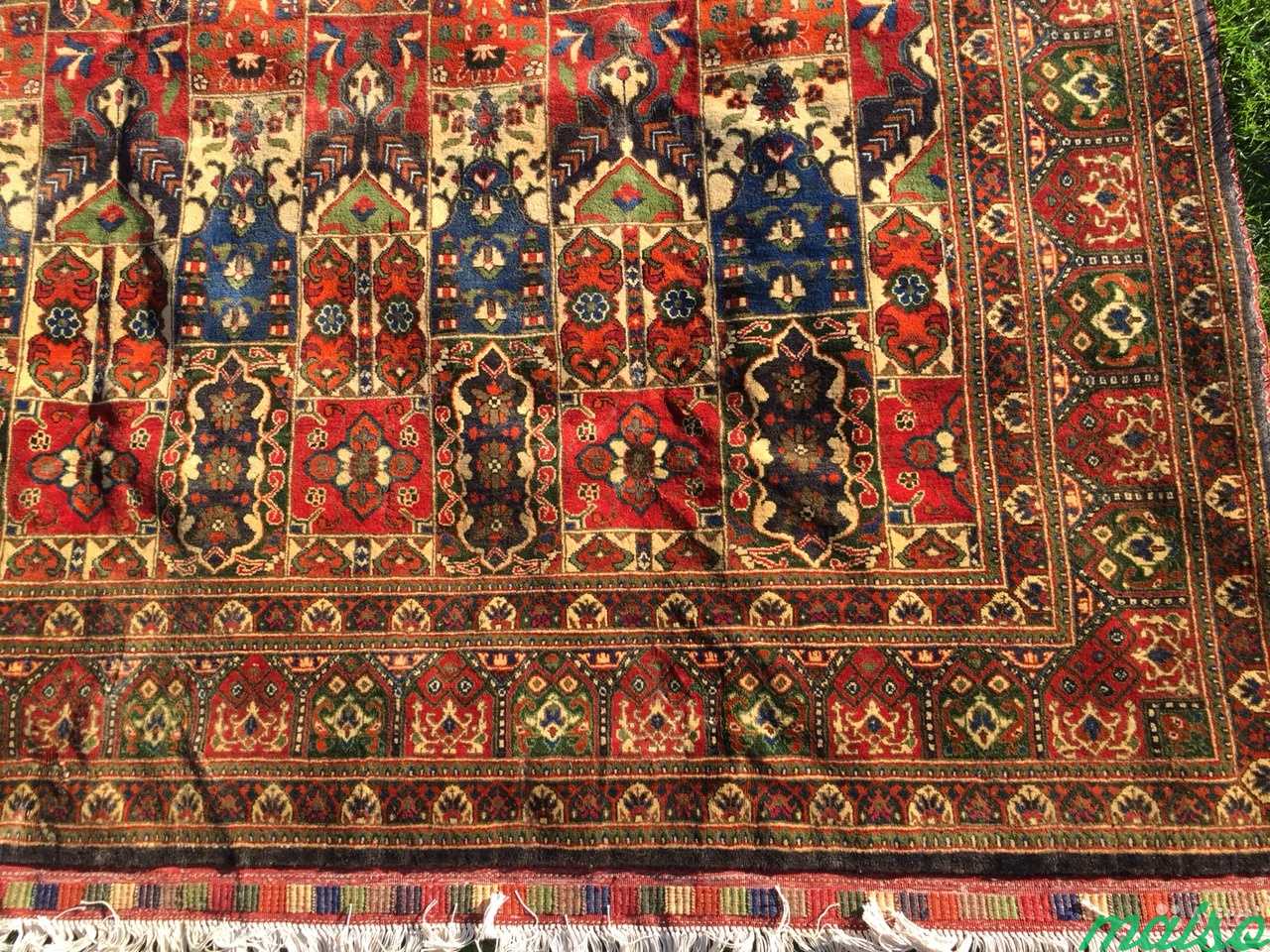 Новый афганский ковер килим ручной работы. Шерсть в Москве. Фото 1