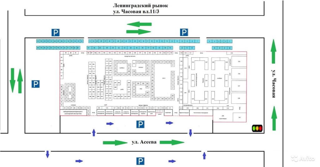 Дубровка карта рынка