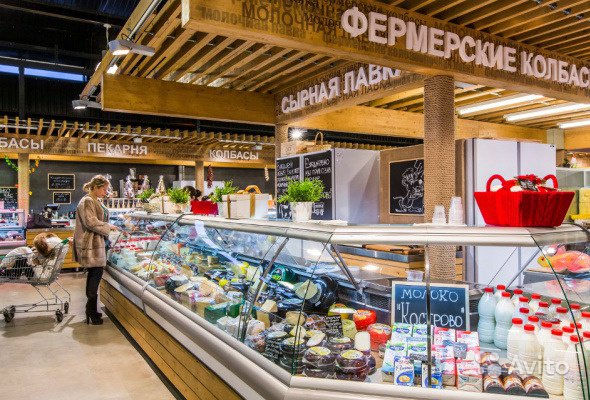 Отделы колбасы, сыры, молочной продукции в Москве. Фото 1