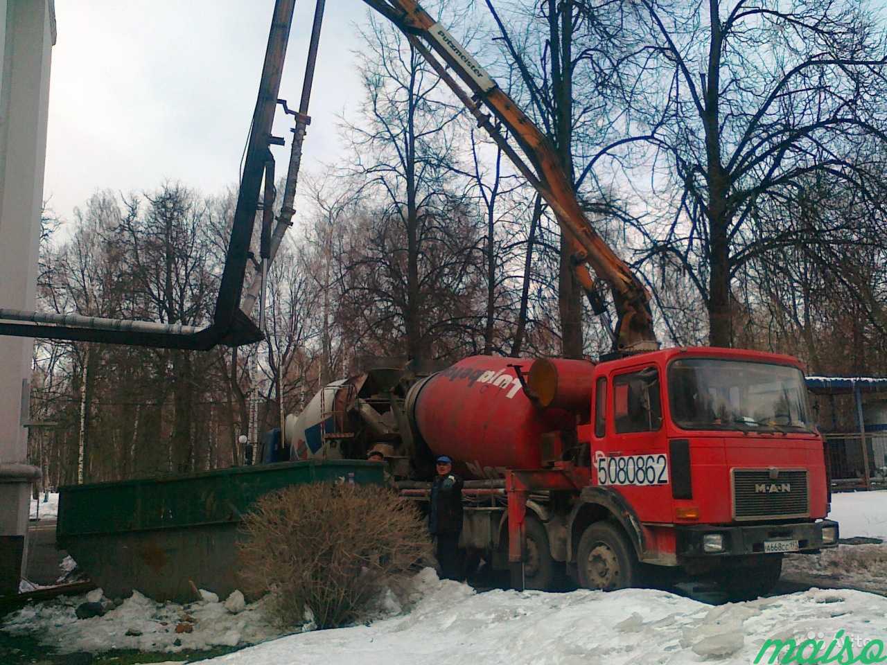 Бетононасос автобетононасос бетон в Москве. Фото 1