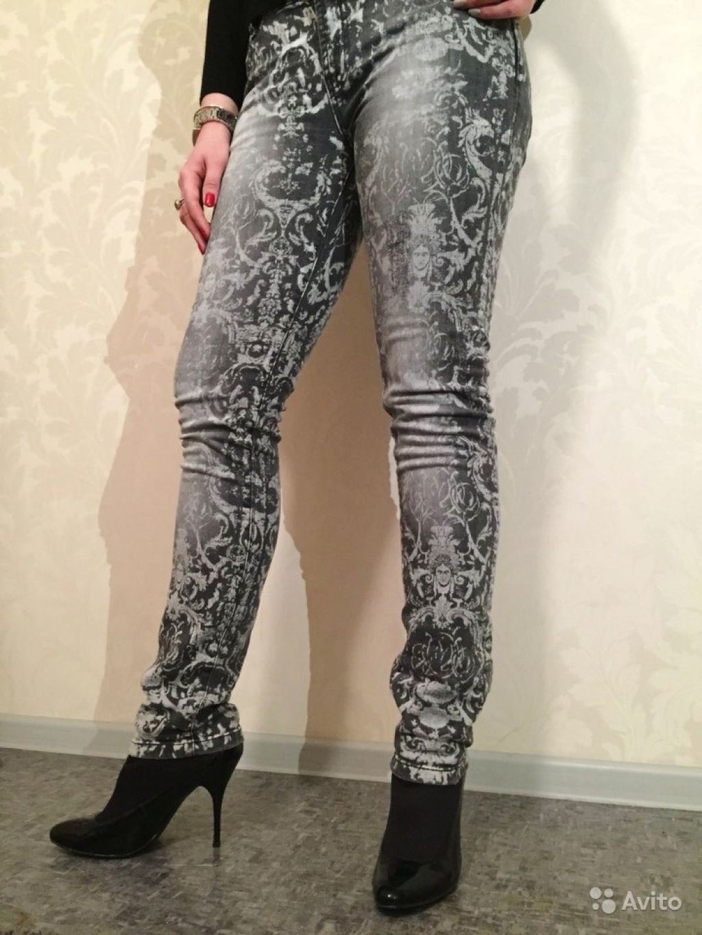Джинсы брюки легинсы женские 46-46 размер в Москве. Фото 1