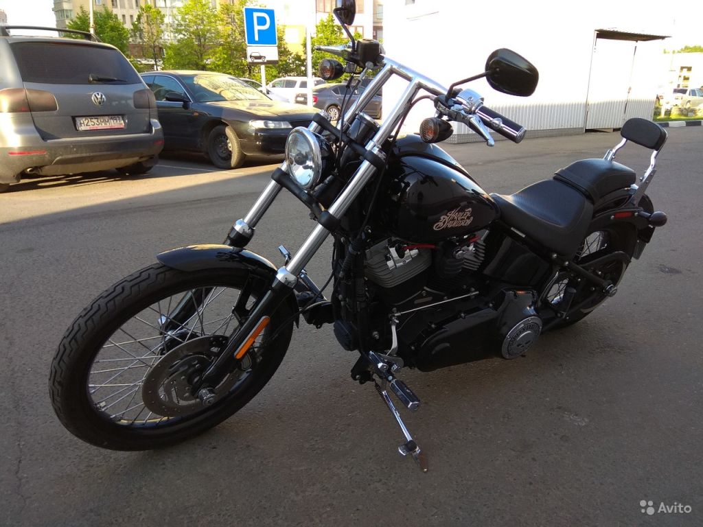 Harley-Davidson Blackline в Москве. Фото 1