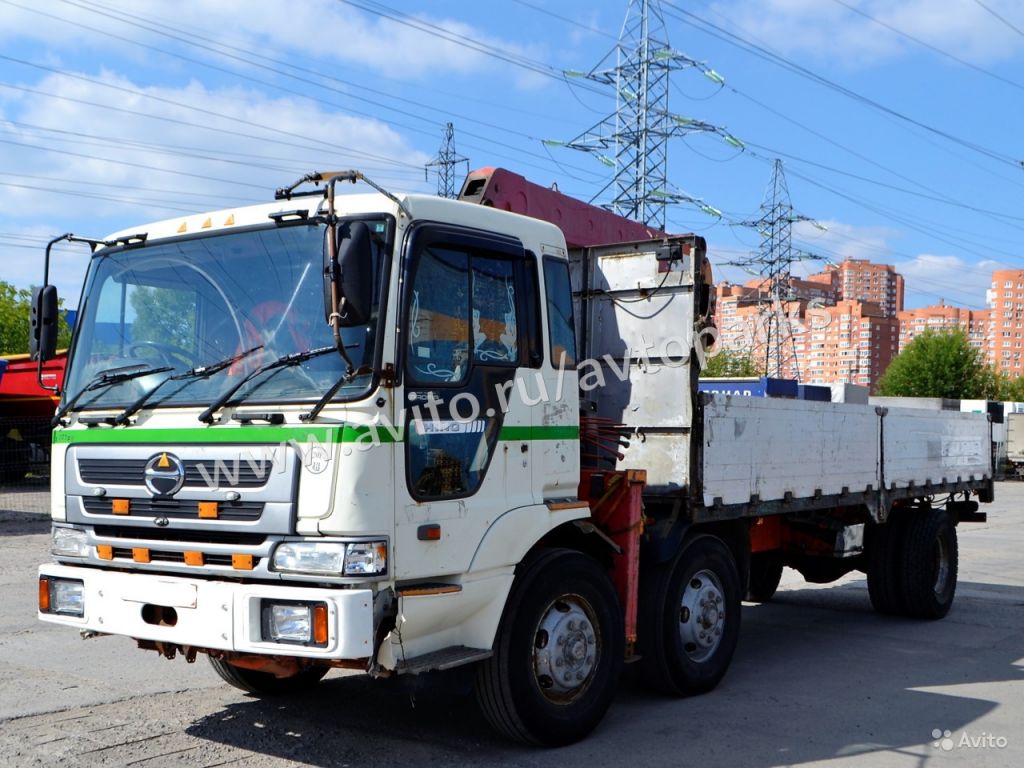 Манипулятор hino profia в Москве. Фото 1