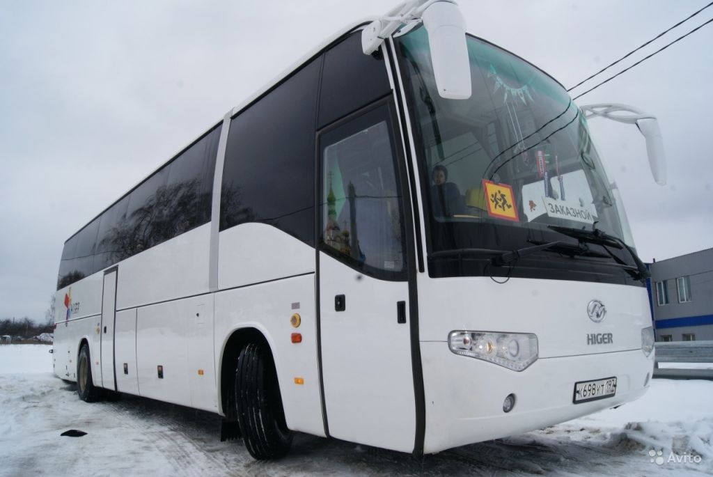 Автобус higer 6129, 49+ 1 мест, конец 2012 года в Москве. Фото 1
