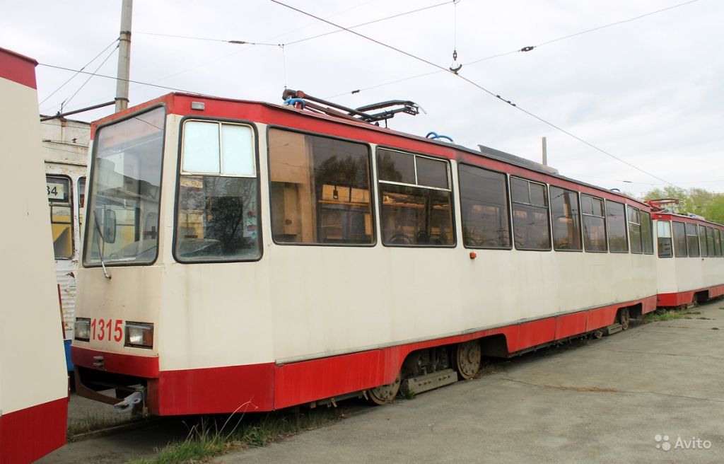 Трамвайный вагон типа ктм-5мз, (71-605 и 71-605А) в Москве. Фото 1
