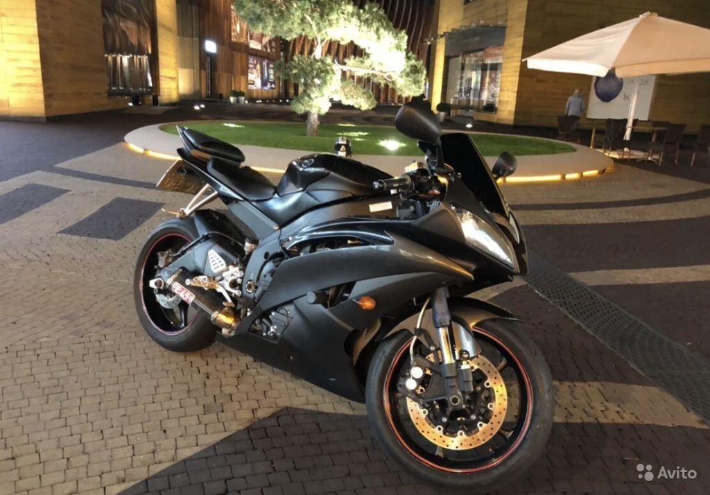 Yamaha r6 2007 Black