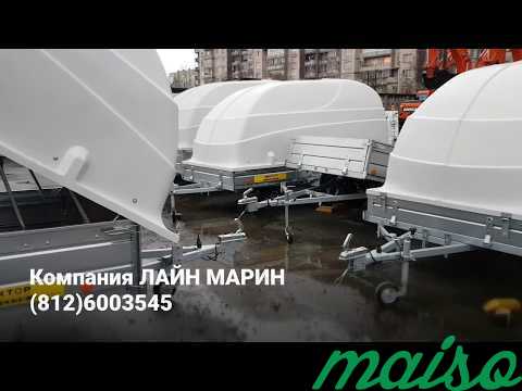 Прицеп лав 81012С с пластиковой крышкой в Санкт-Петербурге. Фото 1
