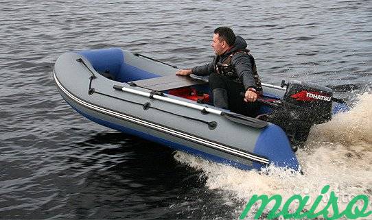 Надувная лодка пвх reef 290нд в Москве. Фото 1