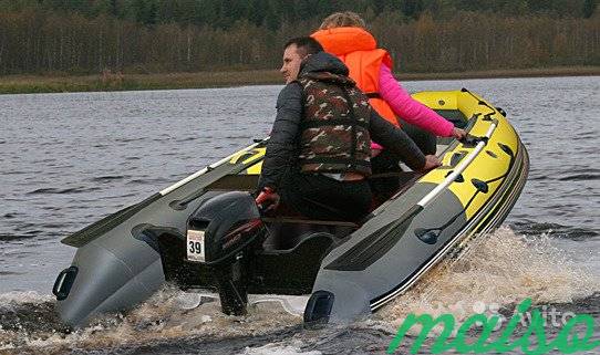 Надувная лодка пвх skat тритон 350 нд в Москве. Фото 1