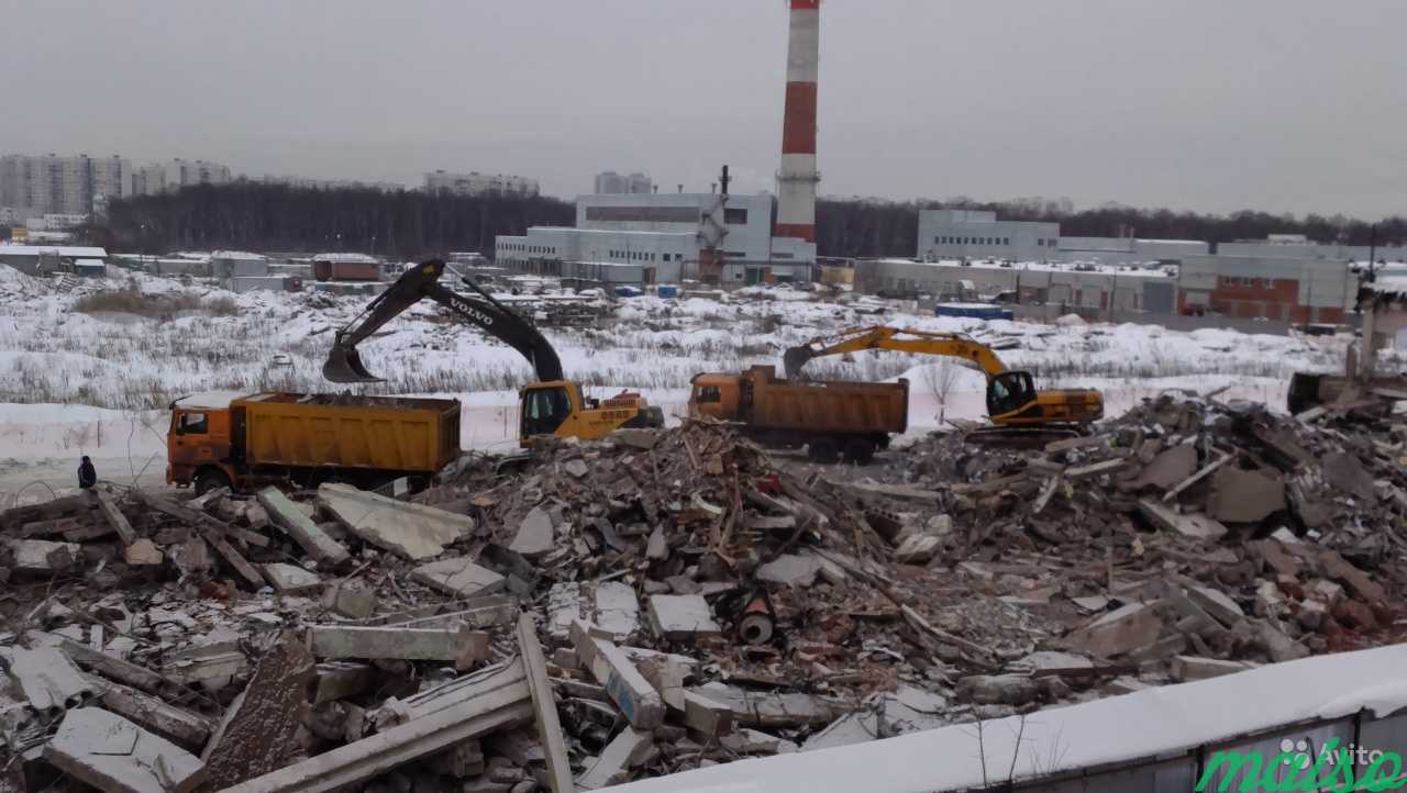 Демонтаж зданий, сооружений. Разбор конструкций в Москве. Фото 5