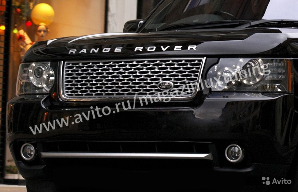 Решетка жабры Range Rover Vogue в Москве. Фото 1