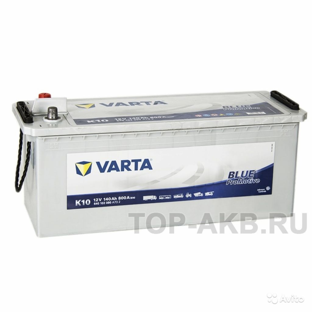 Varta PromotiveBlue K10 140 евро 800A 513x189x223 в Москве. Фото 1