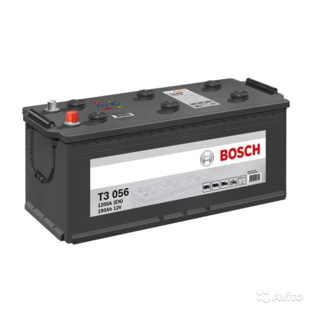 Аккумулятор Bosch T3 056 190 Ач в Москве. Фото 1