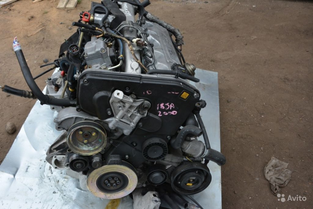 Контрактный Двигатель двс 185A2000 2,4 td fiat в Москве. Фото 1