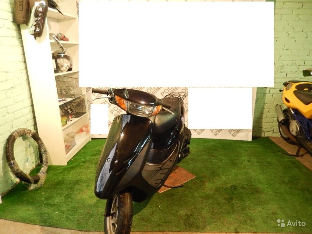 Скутер Honda Dio AF35 цвет черный в Москве. Фото 1