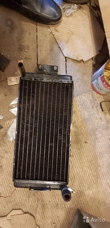 Радиатор отопитель маз медный 4х рядный в Москве. Фото 1