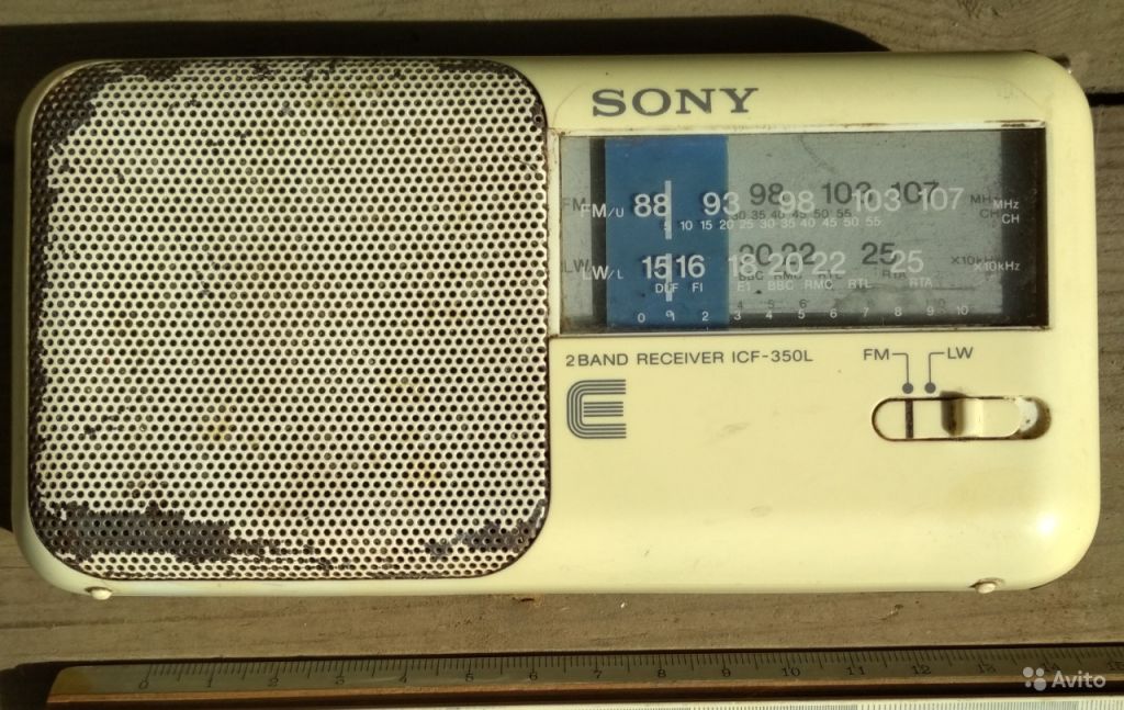 Радиоприёмник Sony ICF-350L.1980гг в Москве. Фото 1
