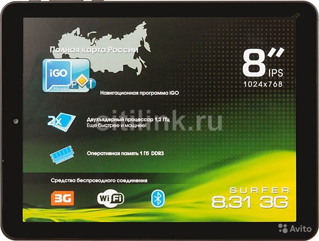 Explay Surfer 8.31 3G (на запчасти) в Москве. Фото 1
