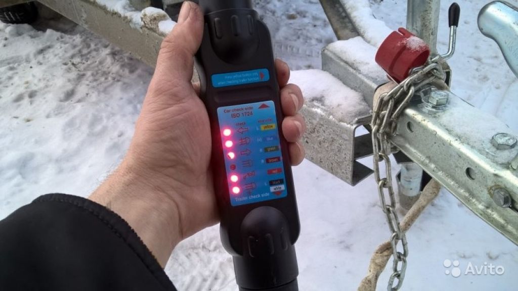 Тестер проверки исправности электрики прицепа в Москве. Фото 1