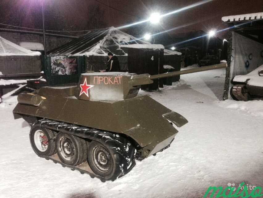 Аттракцион,прокатиться в танке в Москве. Фото 2