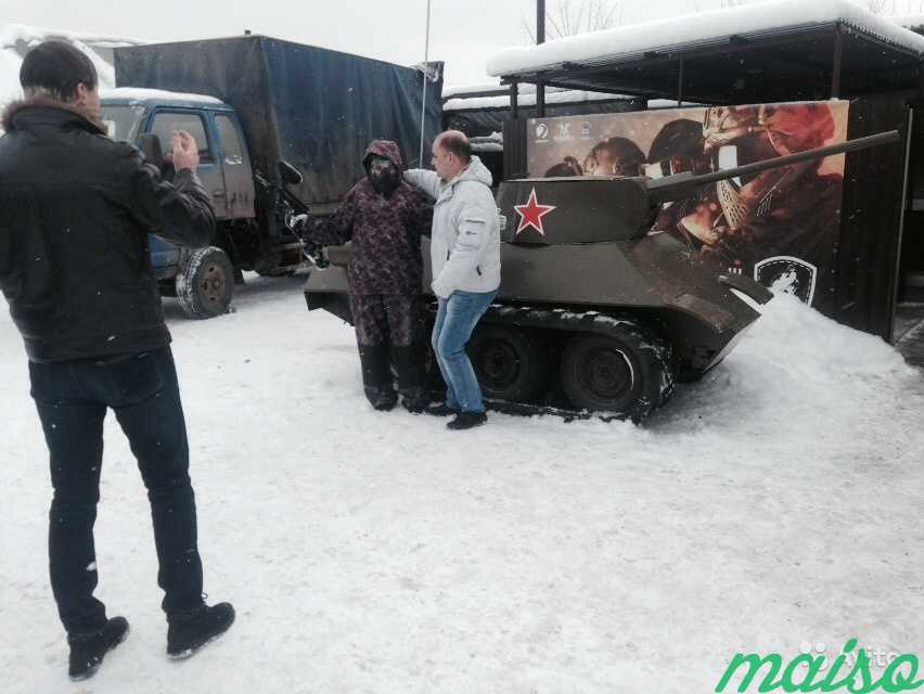 Аттракцион,прокатиться в танке в Москве. Фото 4