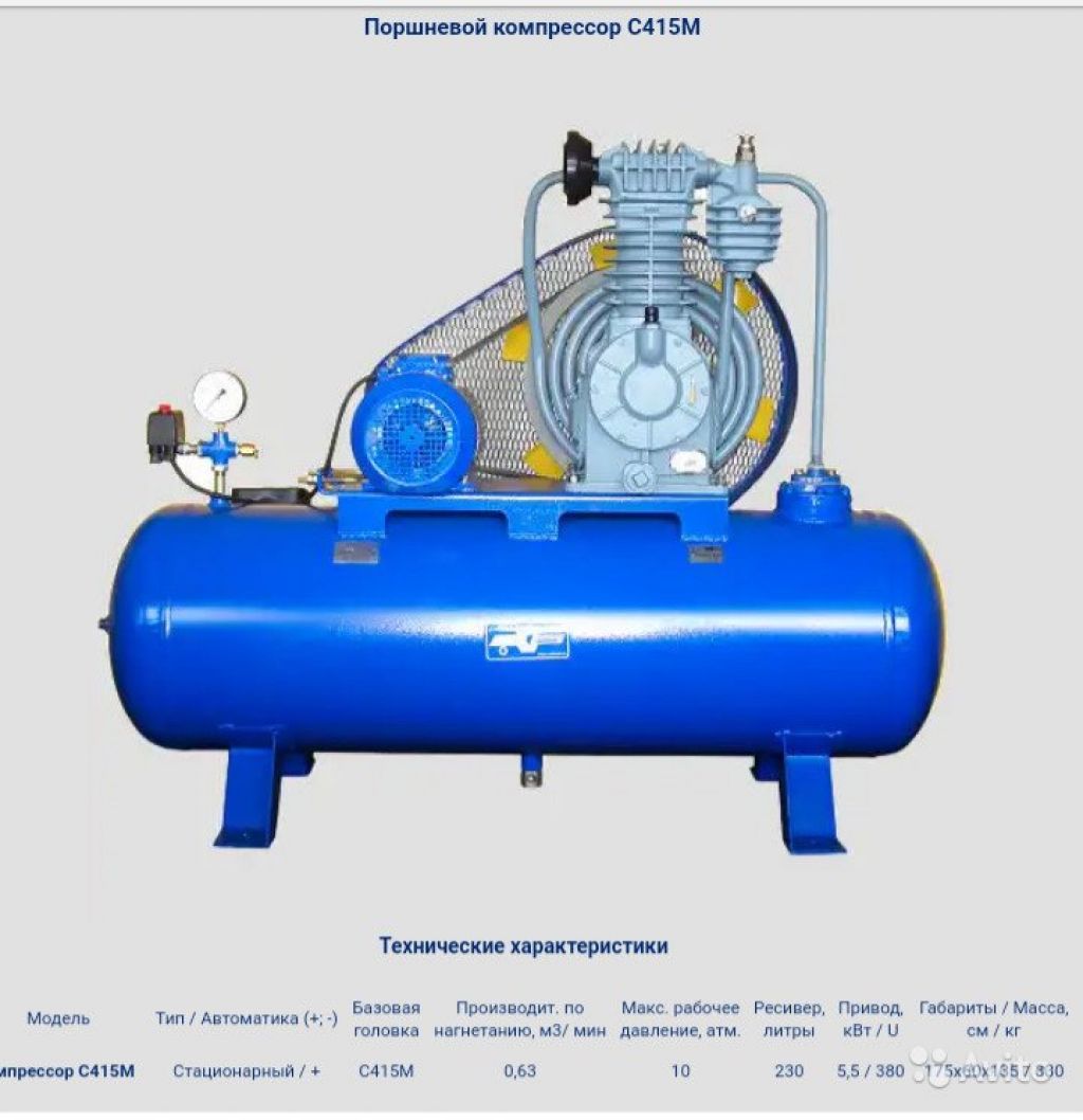 Головка компрессорная с415м