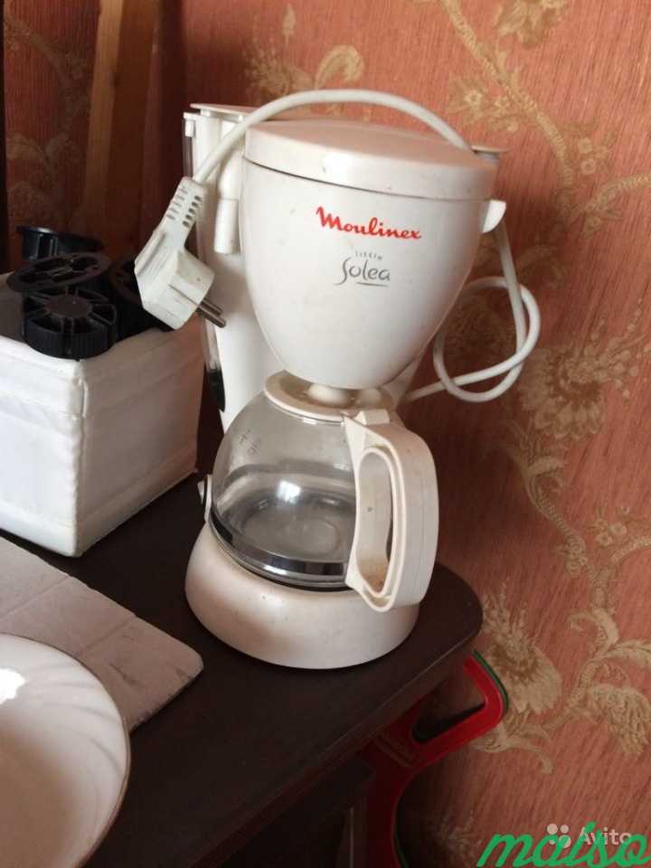Кофеварка для молотого кофе Moulinex Solea в Москве. Фото 1