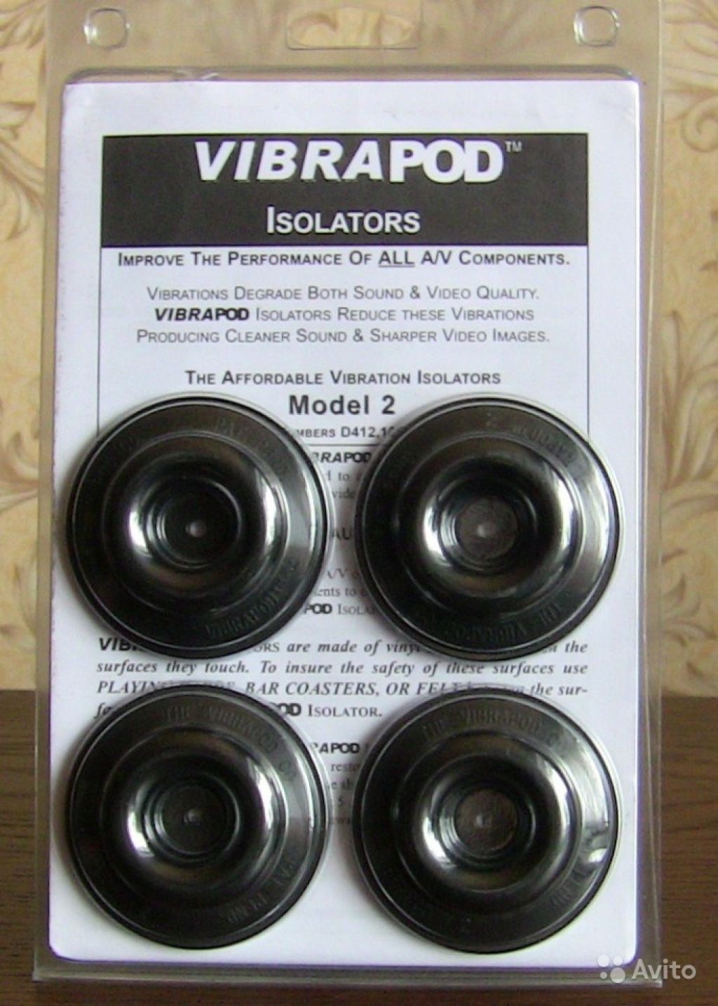 Виброизолятор Vibrapod model 2 в Москве. Фото 1