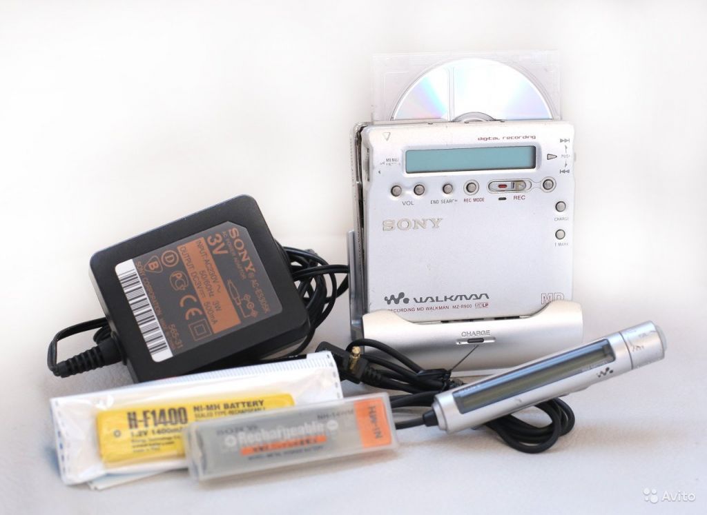 Sony MZ-R900 MiniDisc Walkman Hi-End Japan в Москве. Фото 1