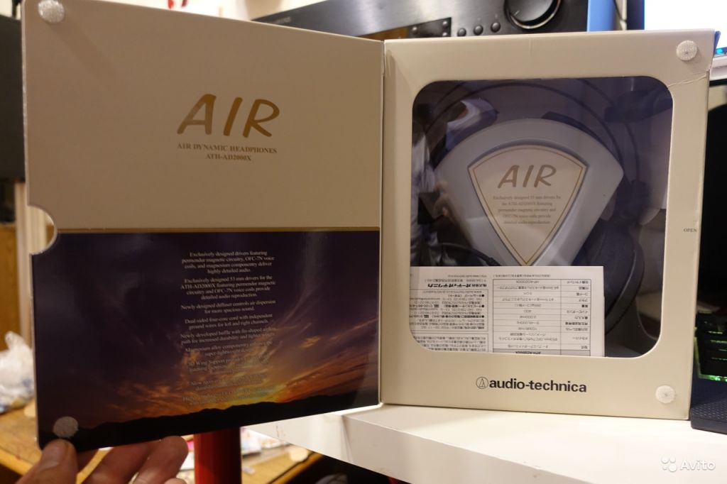 Audio-Technica ATH-AD2000X новые, полный комплект в Москве. Фото 1