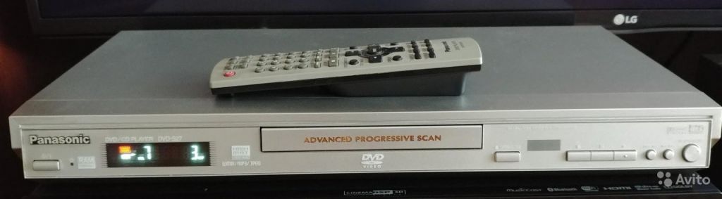 DVD/CD плеер Panasonic DVD-S27 в Москве. Фото 1