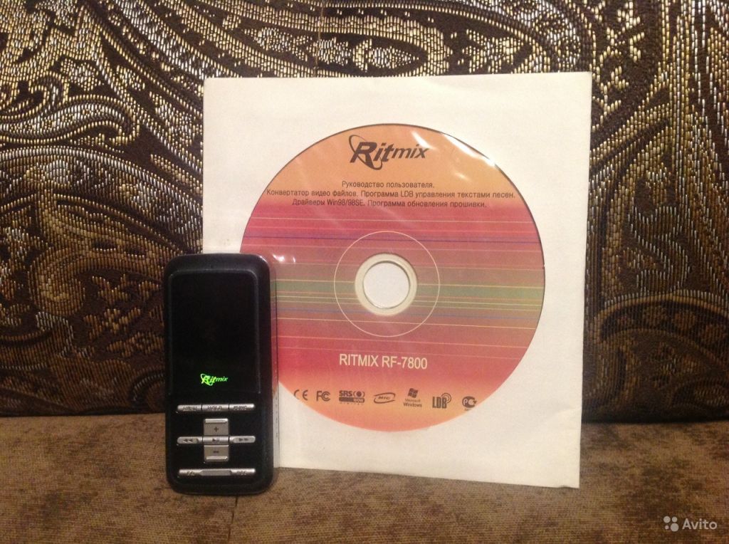 Плеер Ritmix RF-6800 1gb.