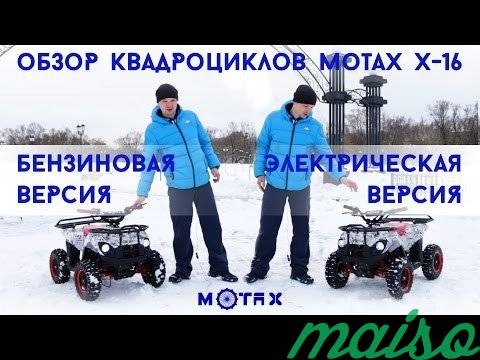 Электроквадрик Motax X-16 1000W в Санкт-Петербурге. Фото 10