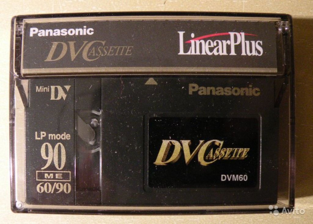 Видеокассета mini DV Panasonic DVM60 в Москве. Фото 1