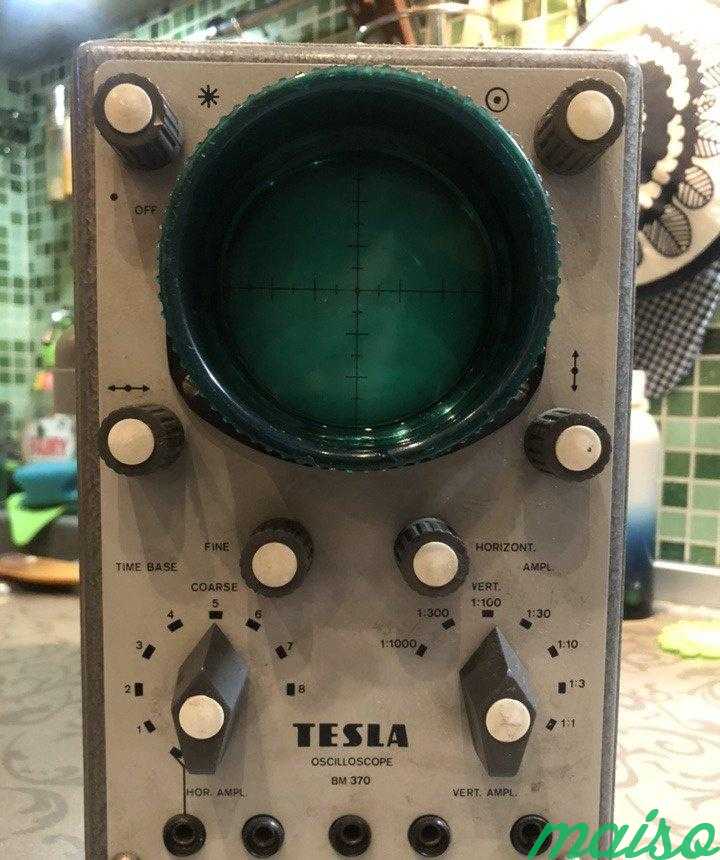 Осциллограф ламповый Tesla в Москве. Фото 3