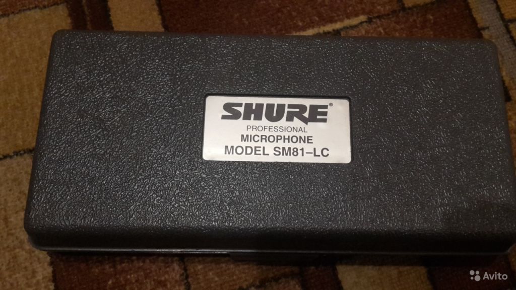Продам микрофон Shure SM 81 в Москве. Фото 1