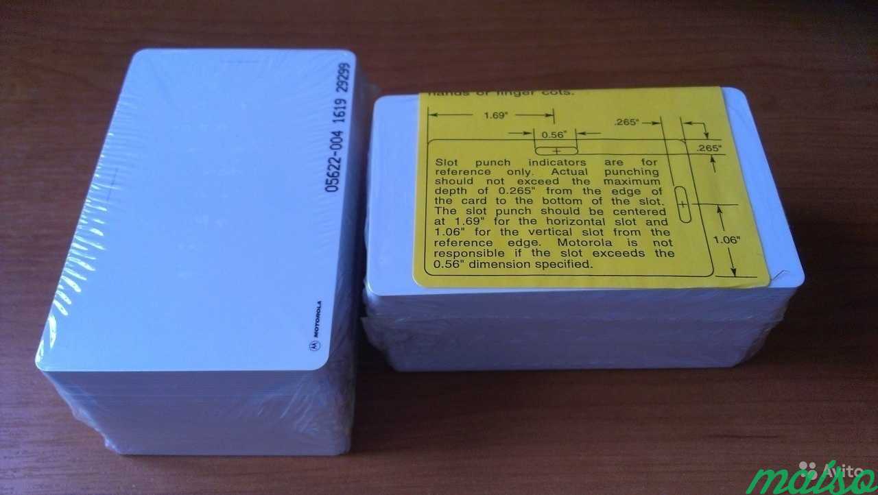 Карточки Motorola Indala ISO30 fc29 и fc22 -тонкие в Москве. Фото 2