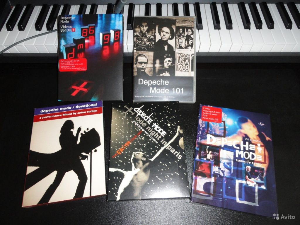 Depeche Mode - CD, DVD, remixes, singles, сувениры в Москве. Фото 1