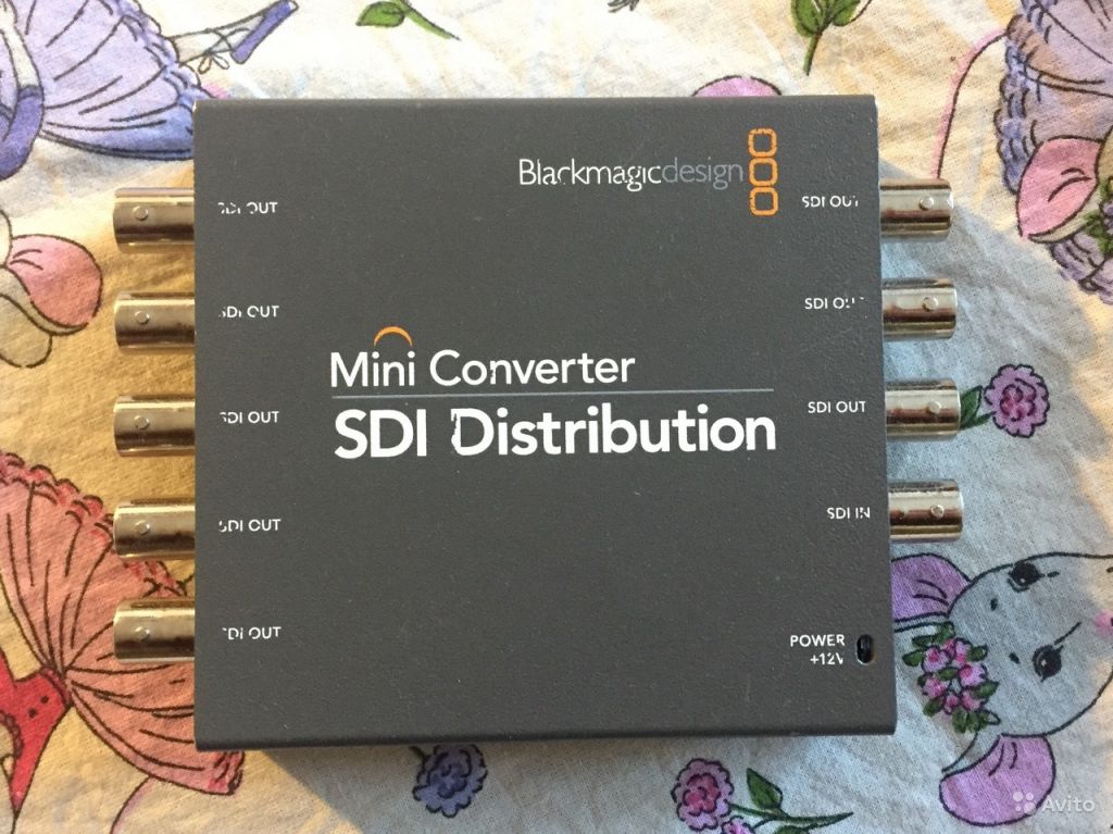 Mini converter SDI Dictribution. Blackmagic в Москве. Фото 1