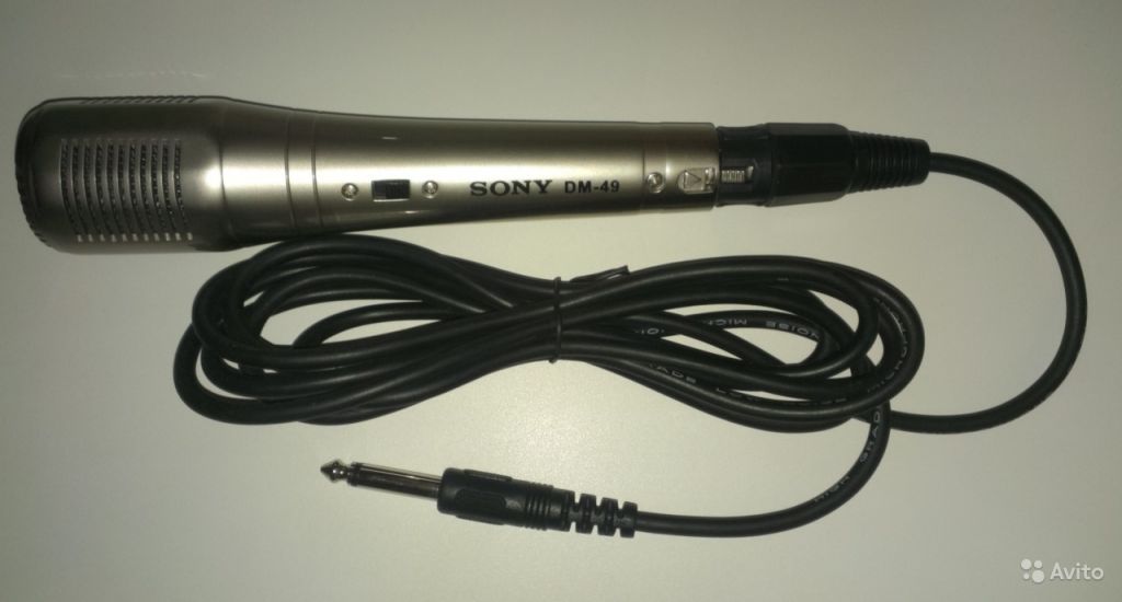 Микрофон для караоке Sony Dm-49 в Москве. Фото 1