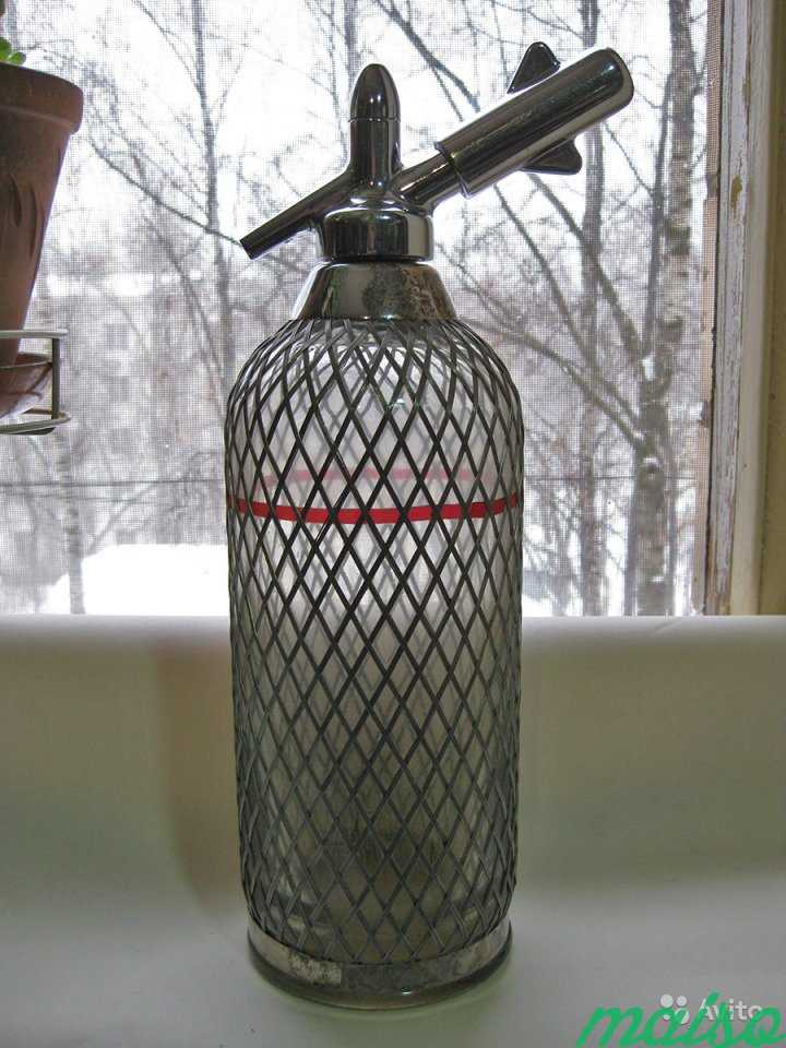 Сифон для газирования воды СССР в Москве. Фото 6