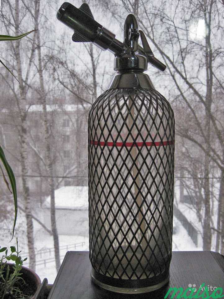 Сифон для газирования воды СССР в Москве. Фото 5