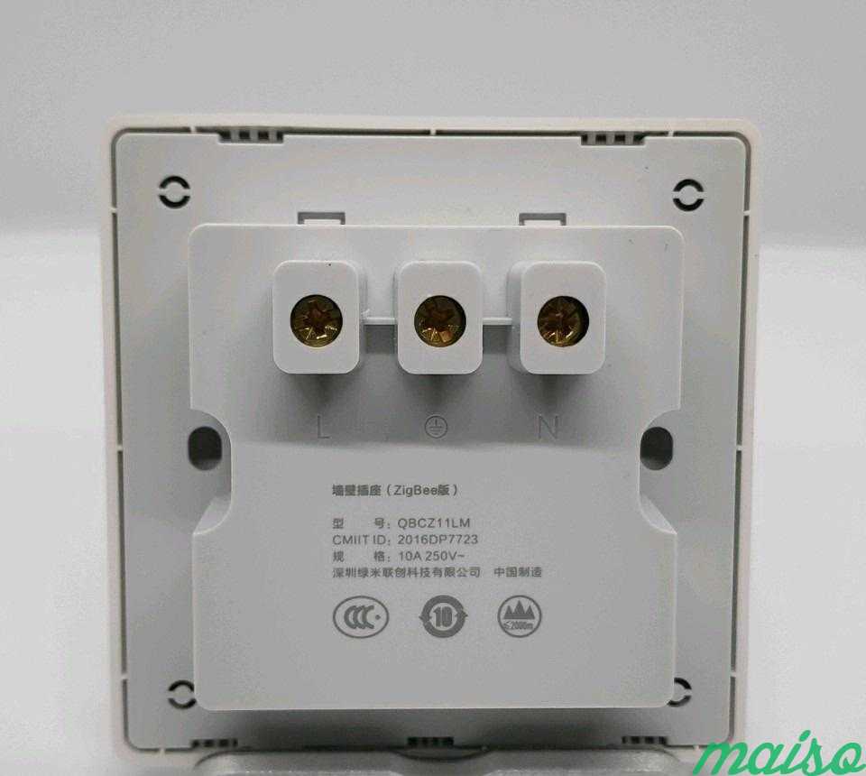 Умная розетка Xiaomi WiFi Socket в Москве. Фото 2