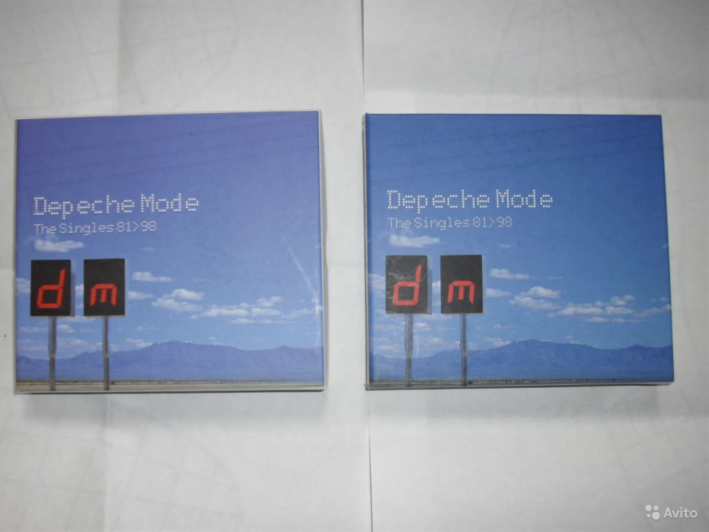 CD Depeche Mode The Singles 81-98 3CD Фирменный в Москве. Фото 1