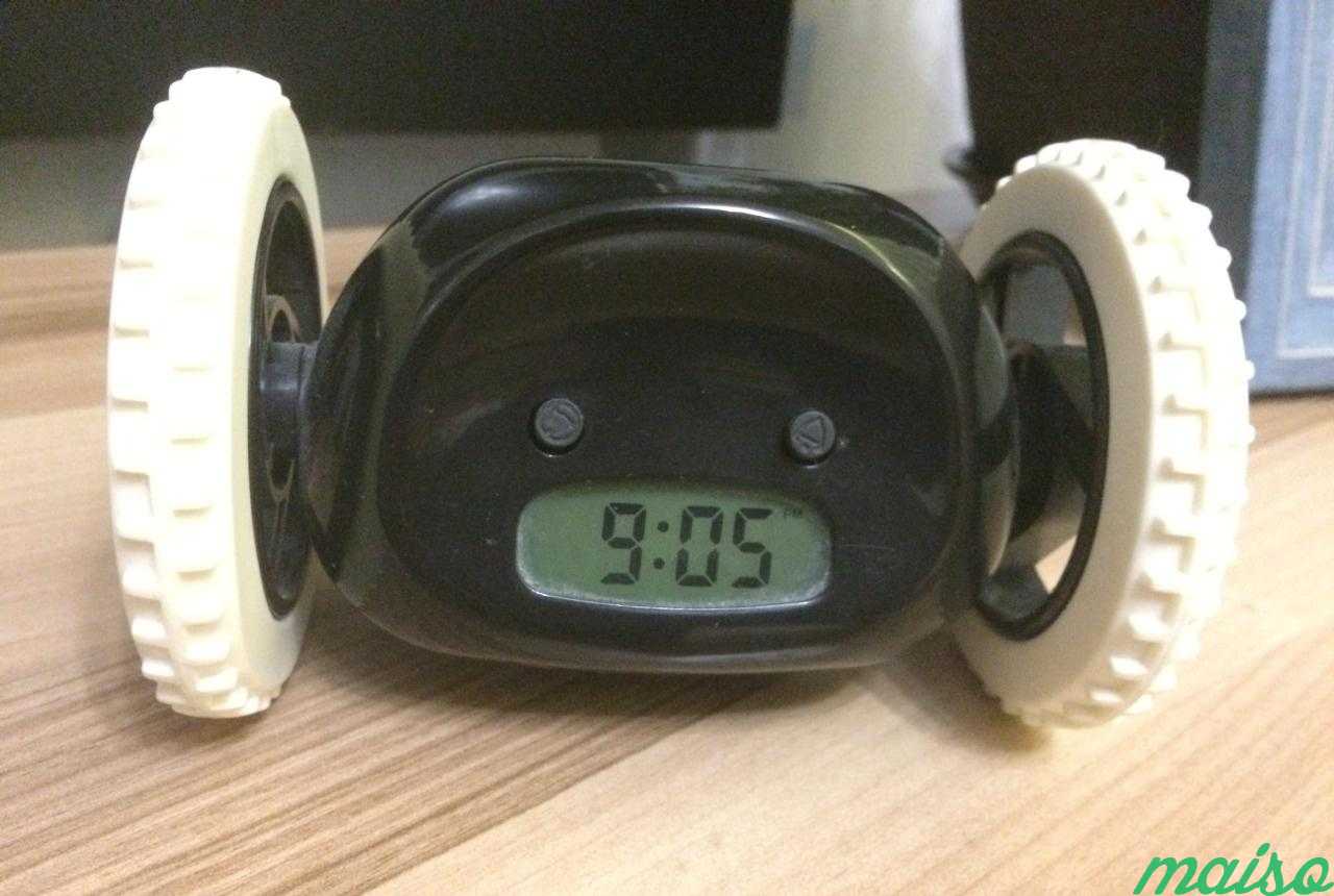 Убегающий будильник на колесах alarm clock в Москве. Фото 3