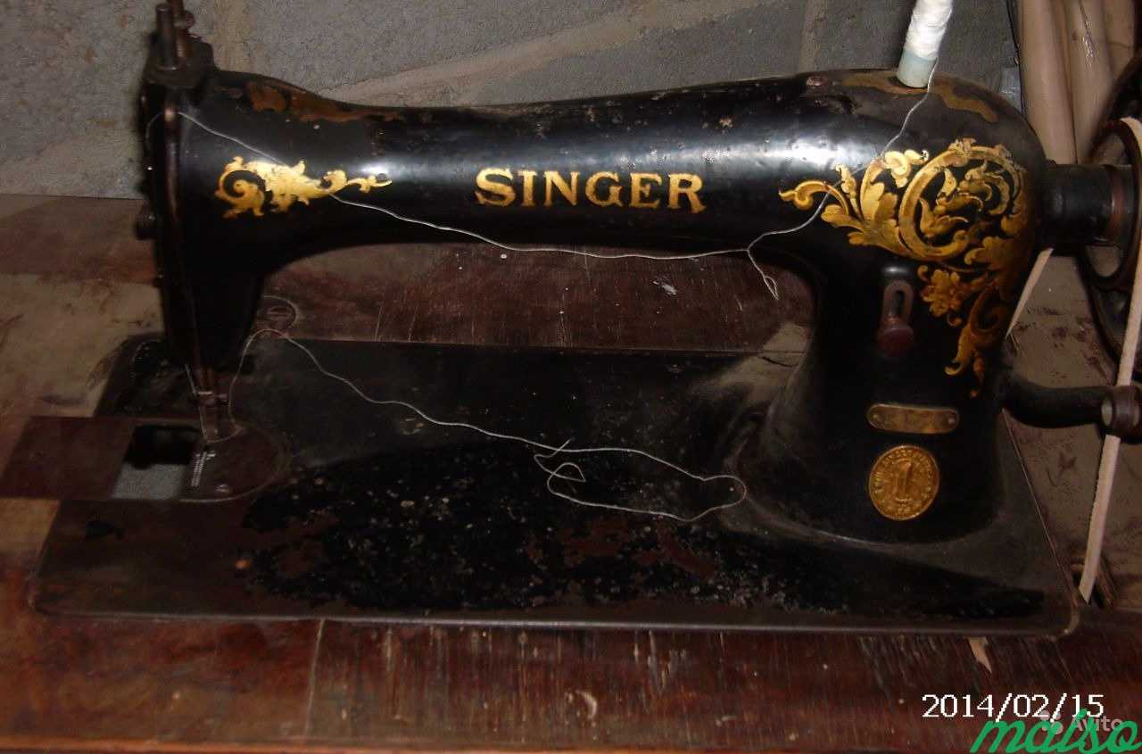 Швейная машинка Singer, антиквариат в Москве. Фото 3