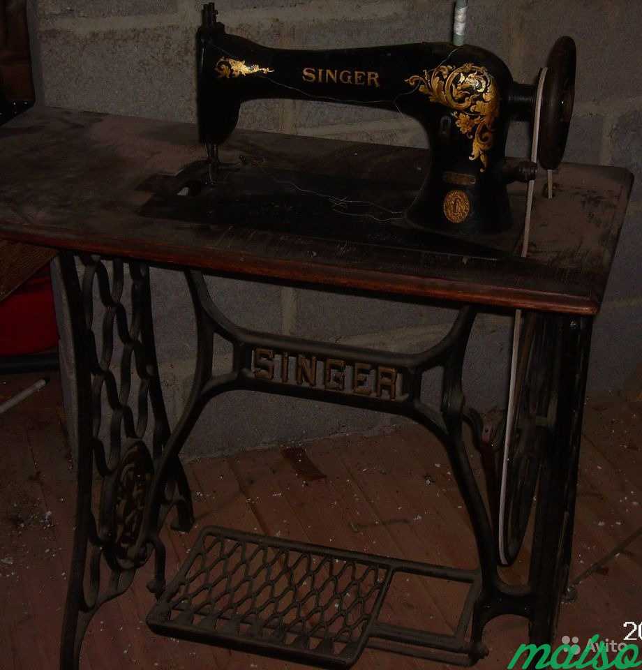 Швейная машинка Singer, антиквариат в Москве. Фото 2