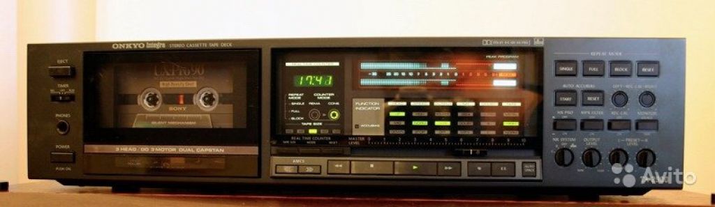 Дека кассетная onkyo Integra TA 2900, Japan 220V в Москве. Фото 1
