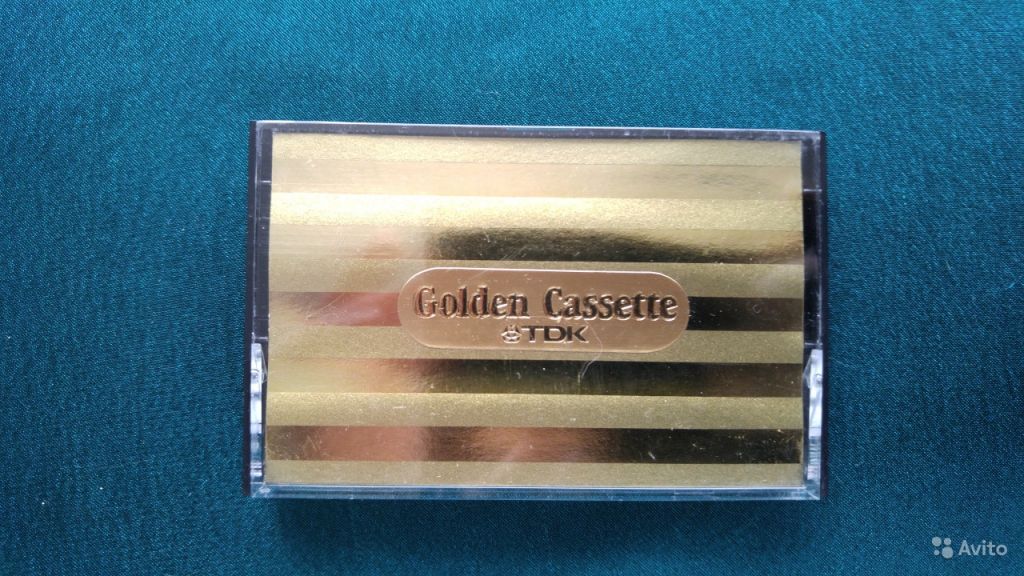 Аудио кассета Golden Cassette TDK. Новая в Москве. Фото 1