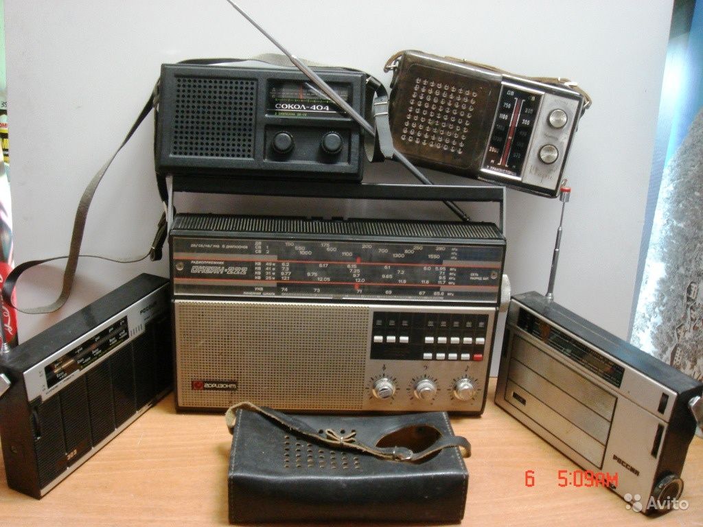 Радиоприёмники СССР в Москве. Фото 1